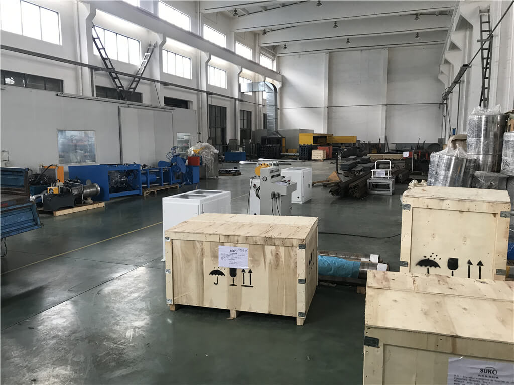 Whole sets of PTFE line equipments sent to Taiwan customers